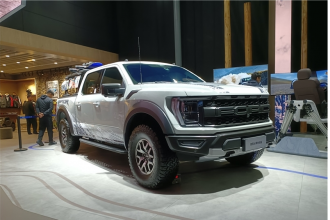 福特F-150猛禽傲雪冰暉特別版曝光 冰雪主題升級