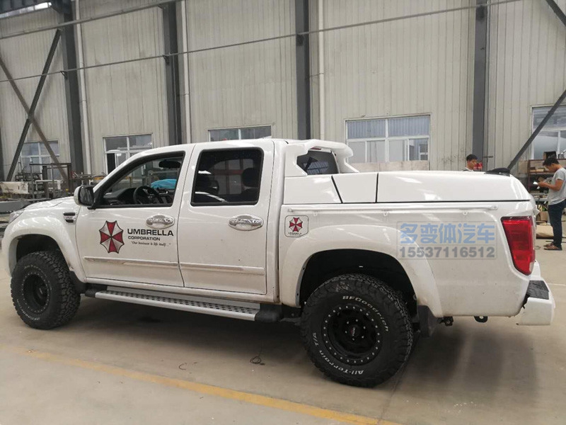 長城風駿6皮卡后箱蓋改裝